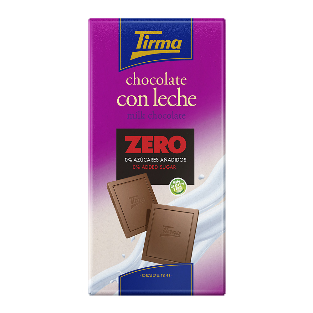 Chocolate con leche ZERO 125g