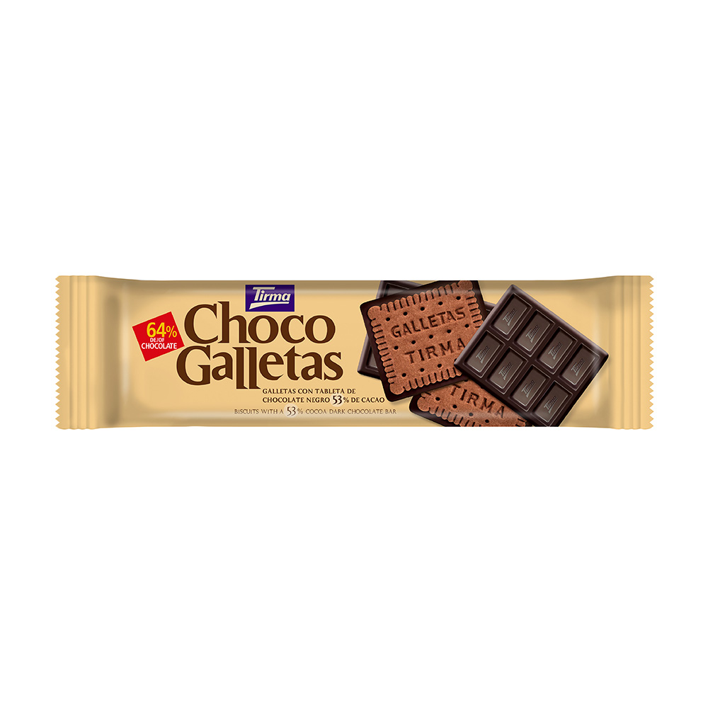 ChocoGalletas chocolate negro 160g